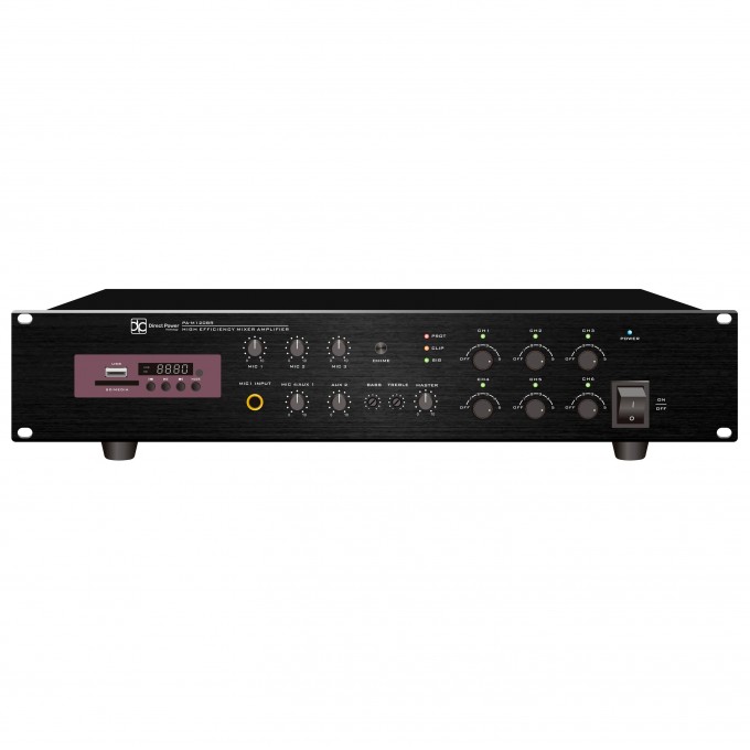 Трансляционный микшер-усилитель DIRECT POWER TECHNOLOGY PA-M120BR 71876