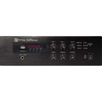 Трансляционный микшер-усилитель DIRECT POWER TECHNOLOGY PA-120BT 71877